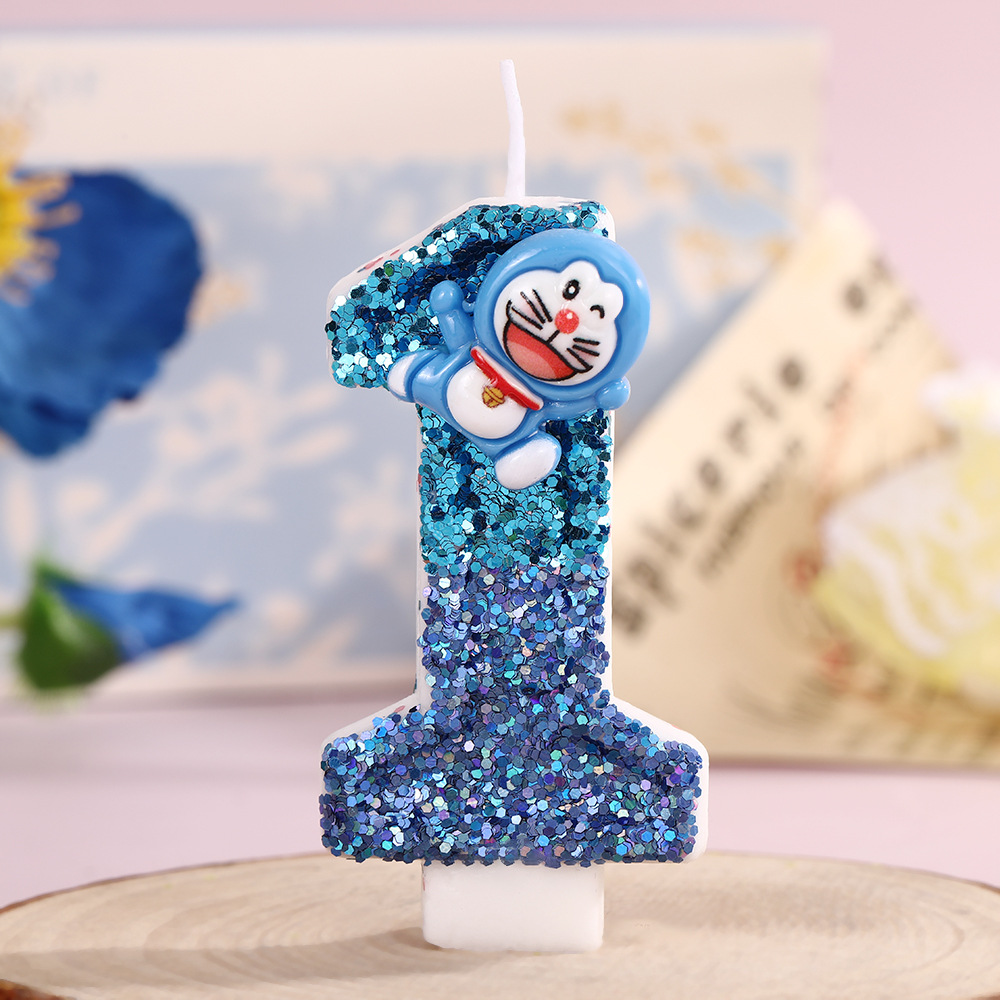 Candle Supplies Amazon - Nowe cyfrowe świece Doraemon na Halloween,
