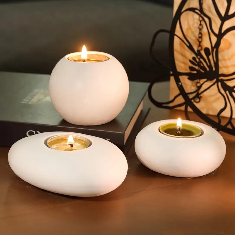 Candle Holder Supplies - Forma silikonowa do żywicy na świeczniki