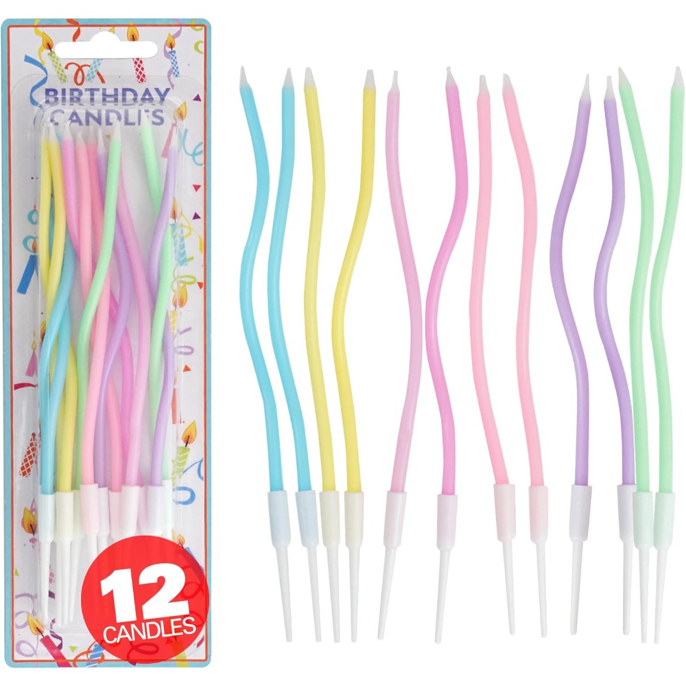 Zestaw 12 światełek urodzinowy – Candle Holder Supplies recenzja i cena