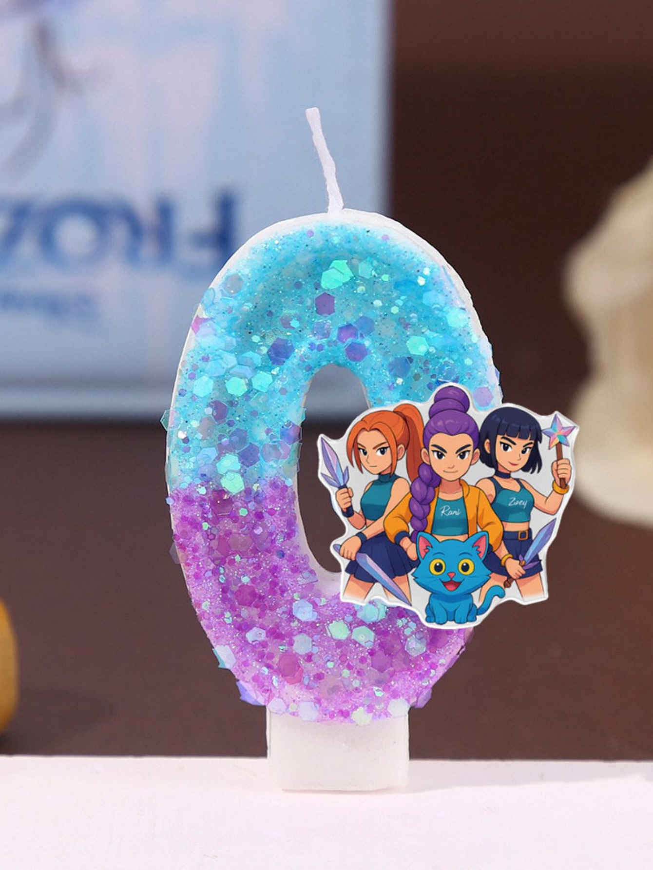 KPOP Niebiesko-Fioletowa Świec – Candle Souvenir recenzja i cena
