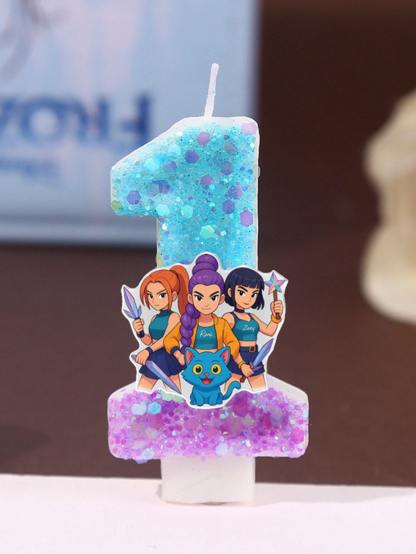 KPOP Niebiesko-Fioletowa Świec – Candle Souvenir recenzja i cena