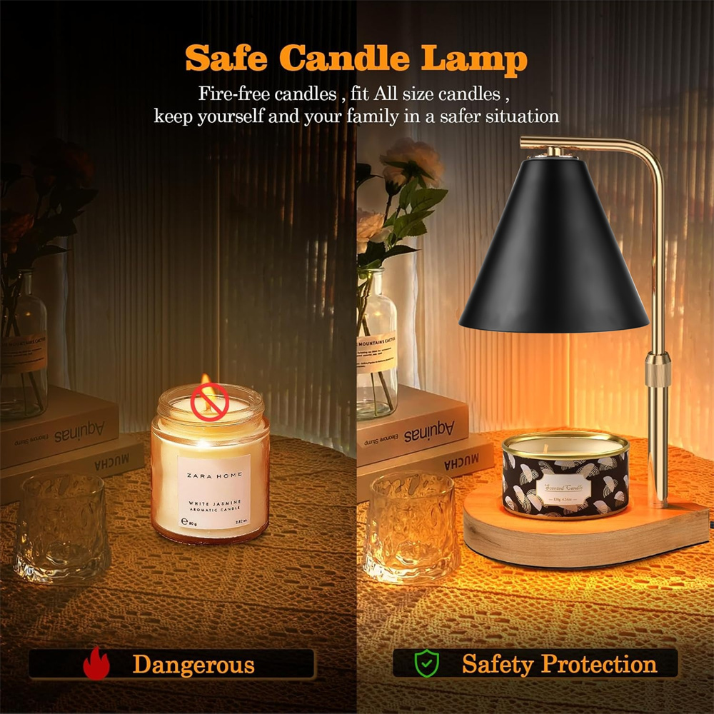 Czarna lampa do podgrzewania ś – Candle Souvenir recenzja i cena