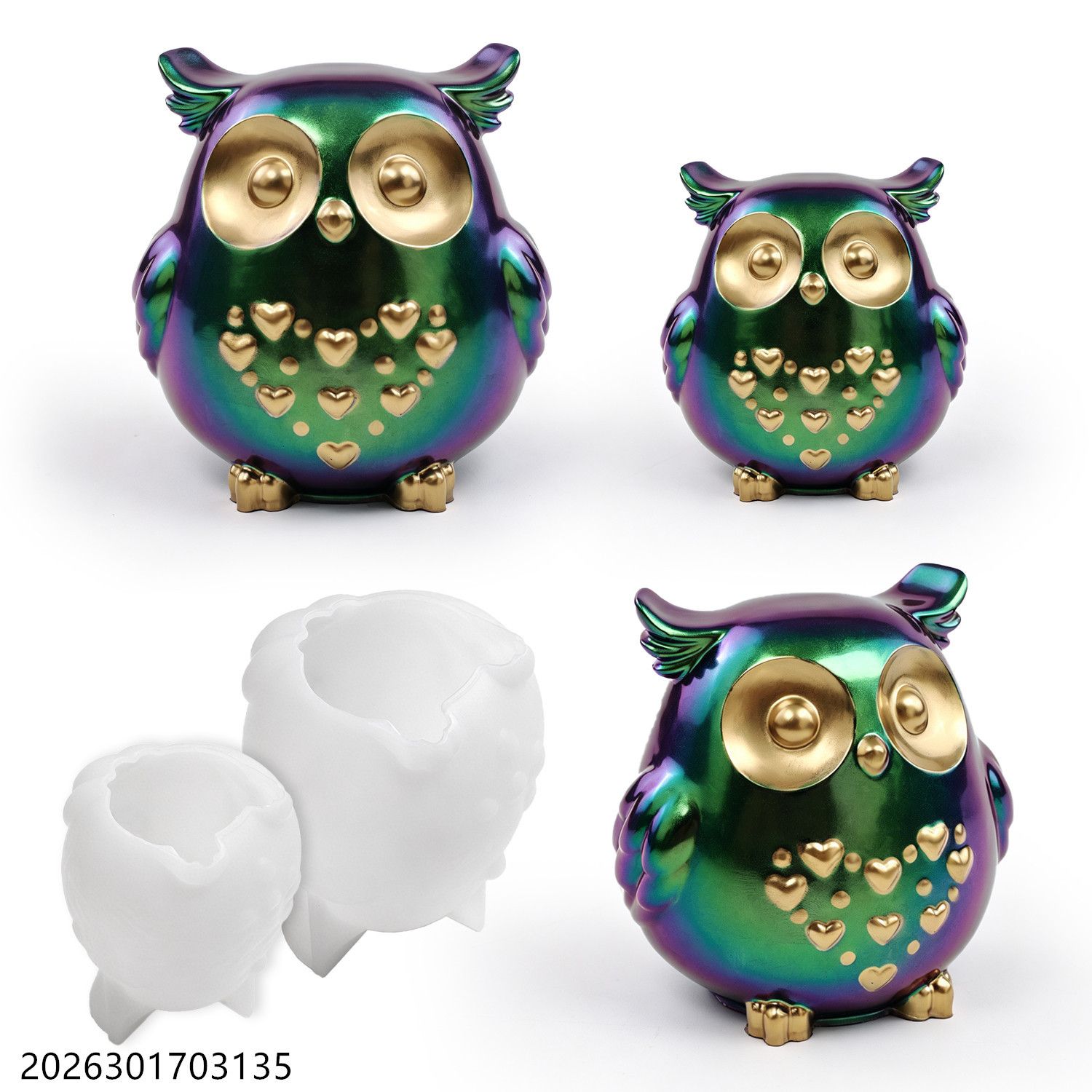 Forma Silikonowa Sowa 3D Zesta – Candle Holder Supplies recenzja i cena