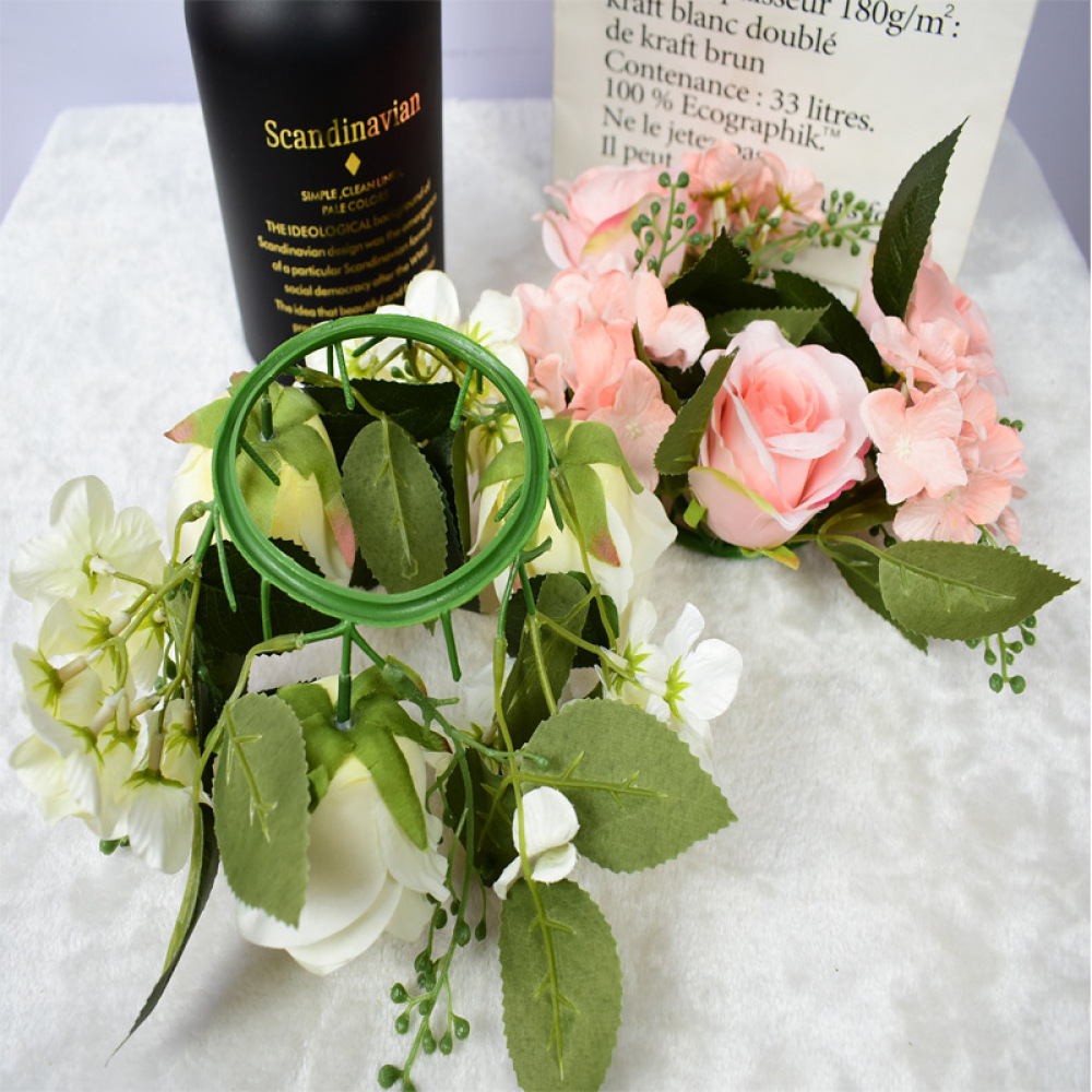 Realistyczna girlanda z róż, d – Luxury Candle Supplies Usa recenzja i cena